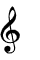 treble clef